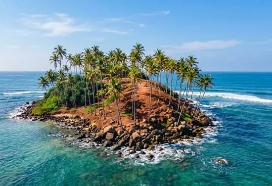 Beautiful Sri Lankan beach