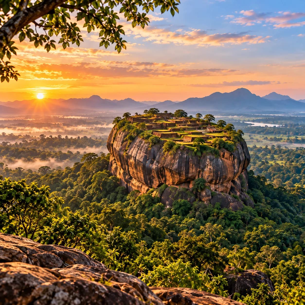 Sri Lankan waterfall